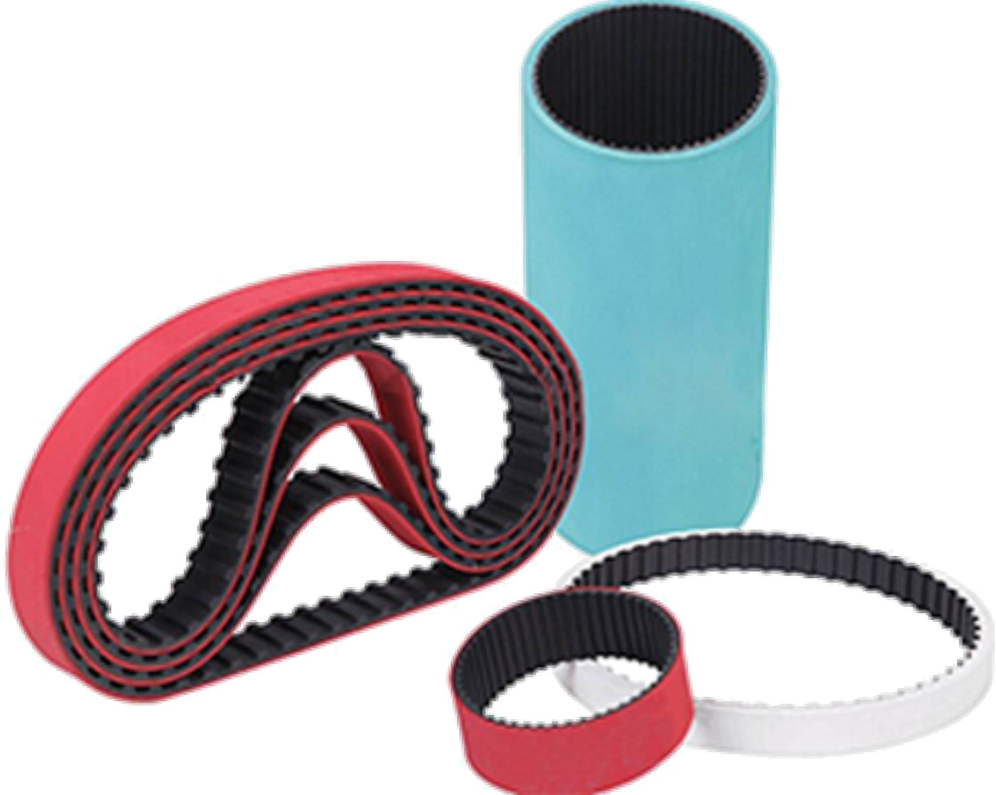 Top Coated Timing Belts with Red /Blue/or Other Colors as You Like