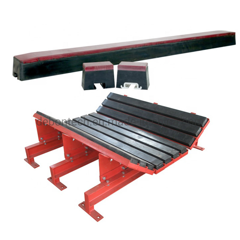 
                                Belt Conveyor Rubber Pad Impact Bars 100*75 mm
            