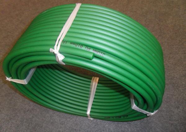 중국 15mm diameter green color transmission Polyurethane Round Belt 판매중