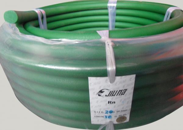 중국 20mm Ceramic conveying belt PU Polyurethane Round Belt Orange or Green color 판매중