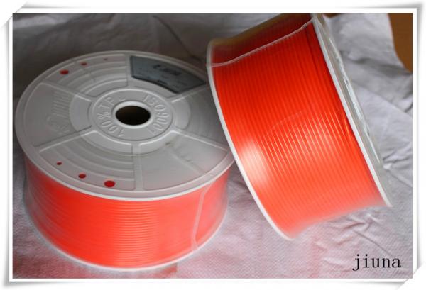 8mm diameter orange color PU Transmission Polyurethane Round Belting