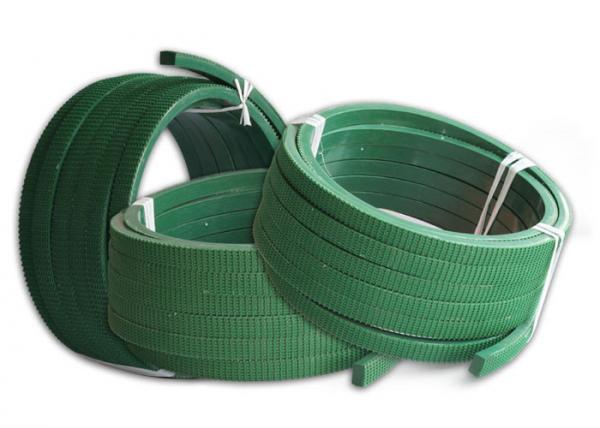 Non-reinforced PU Polyurethane Super Grip Belt with top green PVC A-13 Type