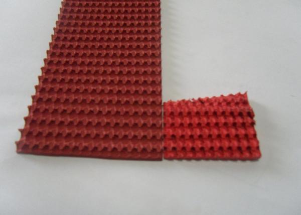 Red Rubber Corrugated belt on Top Super Grip Belt Type A-13, B-17 ,C-22