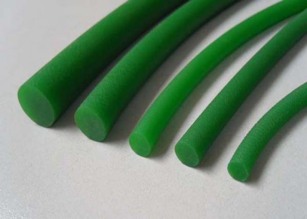 중국 Tensile Strength Breaking elongation Green Polyurethane Round Belt for Industry Machines 판매중