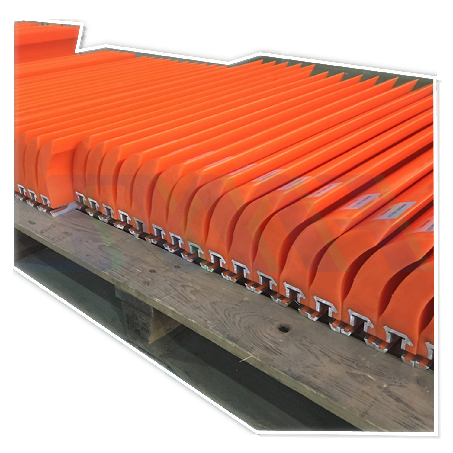 Polyurethane Primary Conveyor Belt Scraper Cleaner