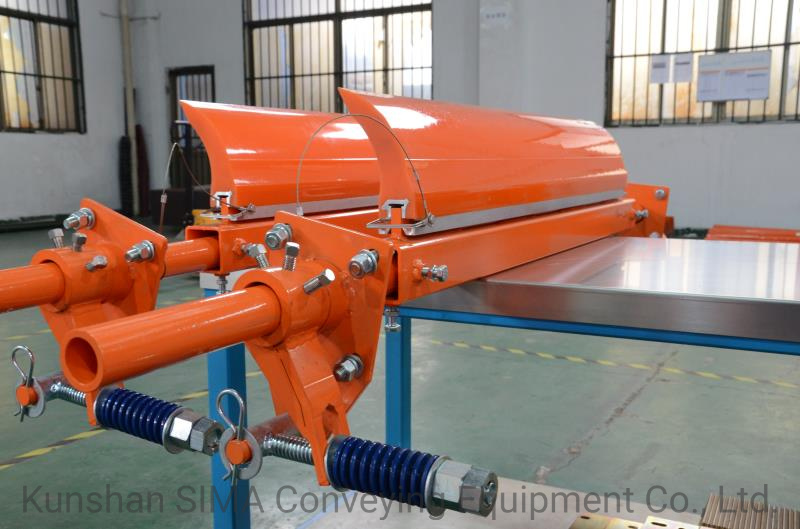 
                                Polyurethane Scraper Primary Blade Belt Cleaner for Mining Conveyor Cleaning Accesssories
            