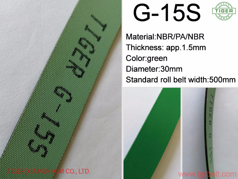 Factory Price 1.5mm Green Flat Tape for Yarning, Paper, Package, Spinning