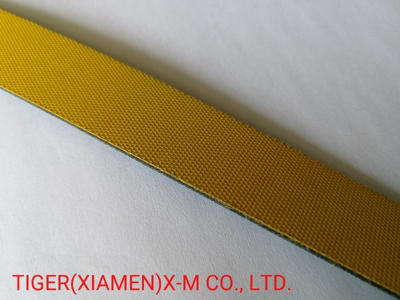 Tiger Brand 1.5mm Green and Yellow Nylon Transmission Belt